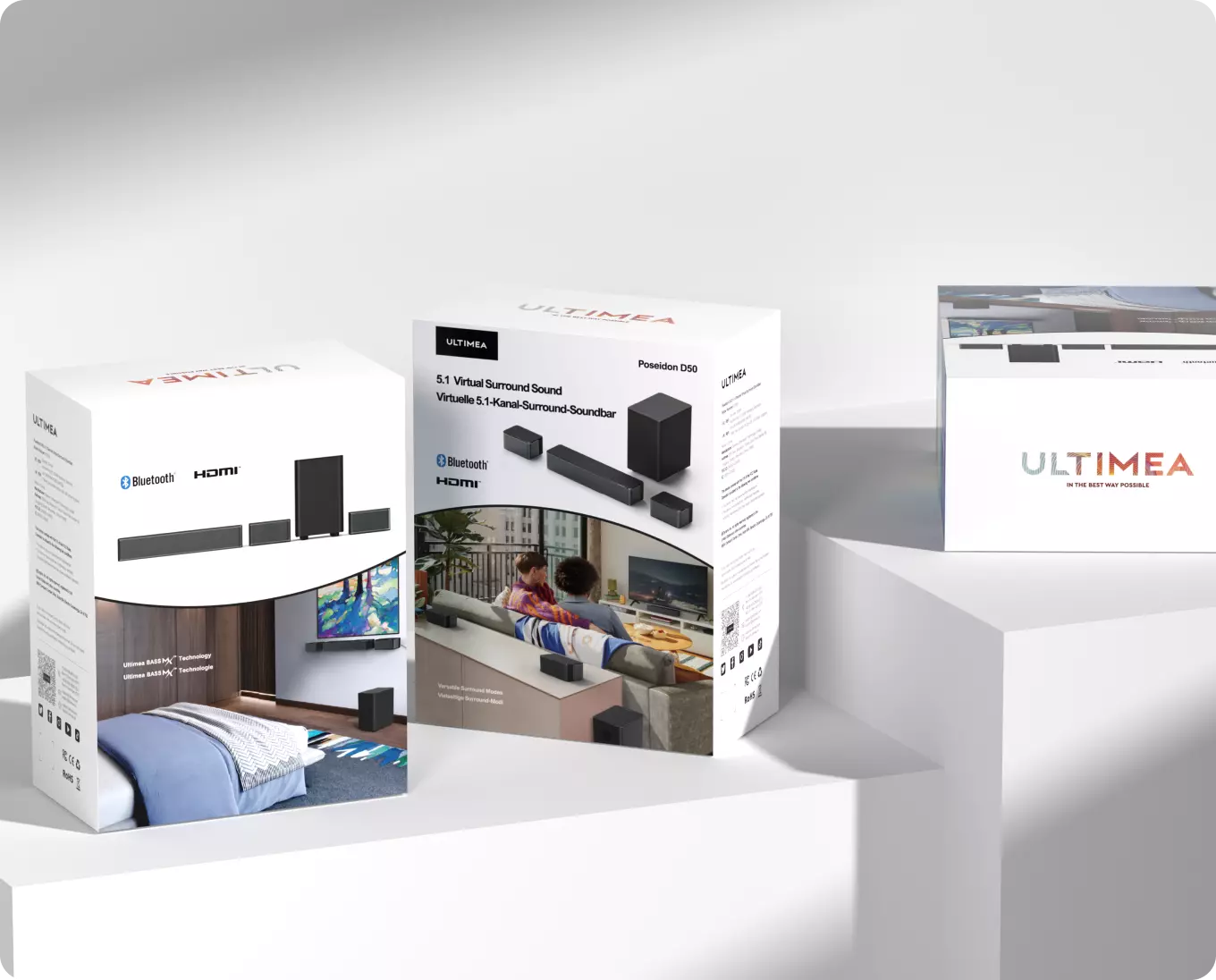 Apollo P40 Projector & Poseidon D50 Soundbar Bundle - Image 11