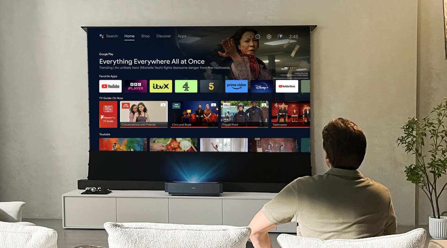 Floor Rising Screen for Laser TV - Image 5