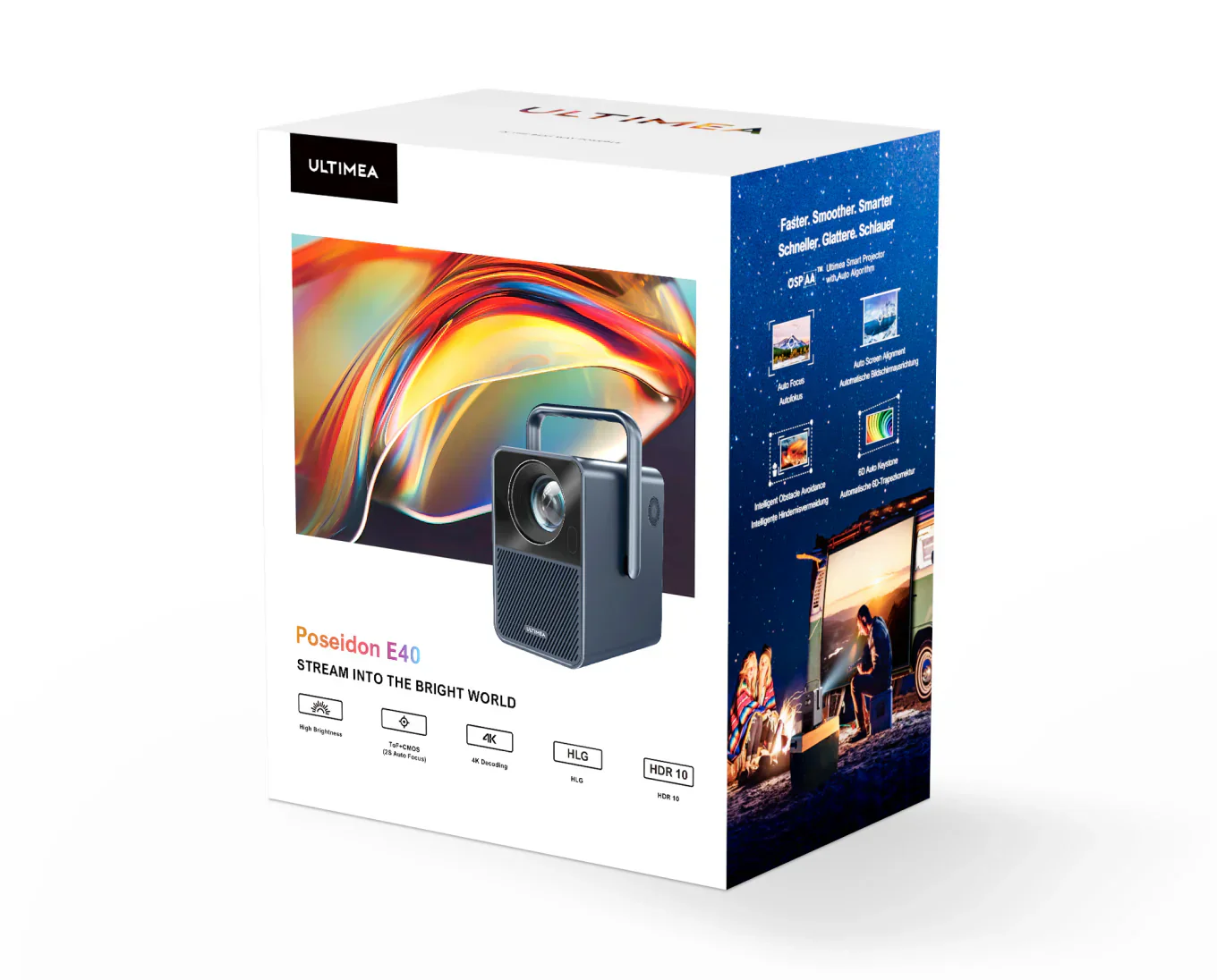 Poseidon E40 Projector & Poseidon D60 Soundbar Bundle - Image 10