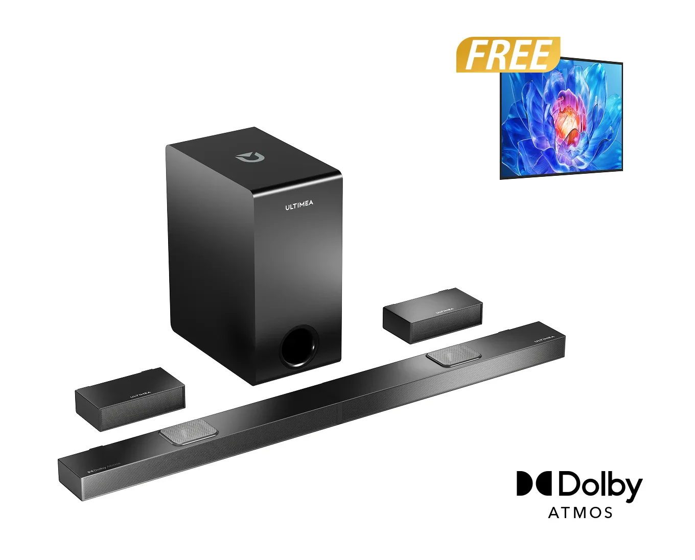 Nova S80 Dolby Atmos Soundbar+ Free Gift - Image 3