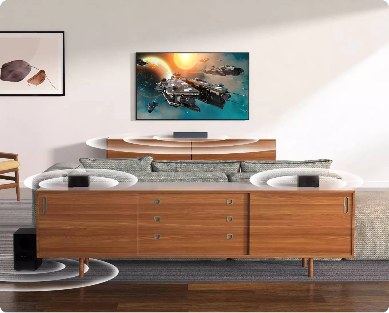 Poseidon D50 5.1 Soundbar with APP Control - Image 5