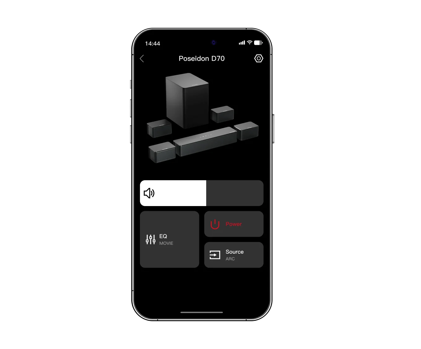 Poseidon D70 7.1 Soundbar Remote Control - Image 4