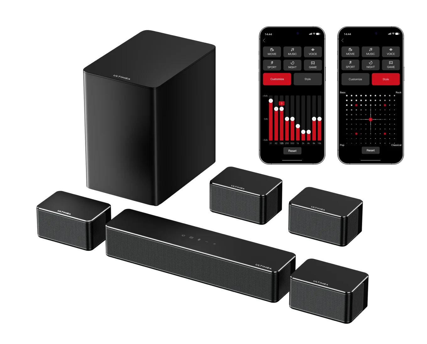 Poseidon D70 7.1 Soundbar Remote Control - Image 7