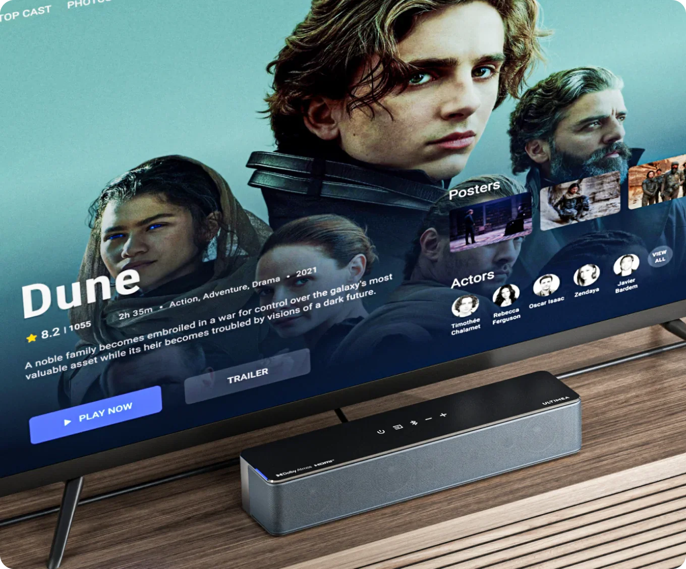 Poseidon D80 Boom 7.1 Soundbar - Image 7